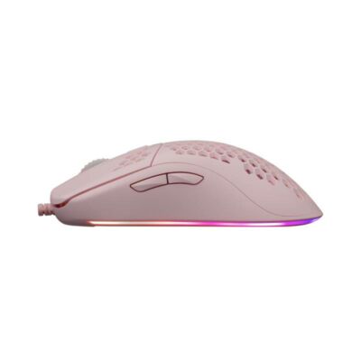 White Shark GM-5007P GALAHAD gamer egér,pink, 6400 dpi